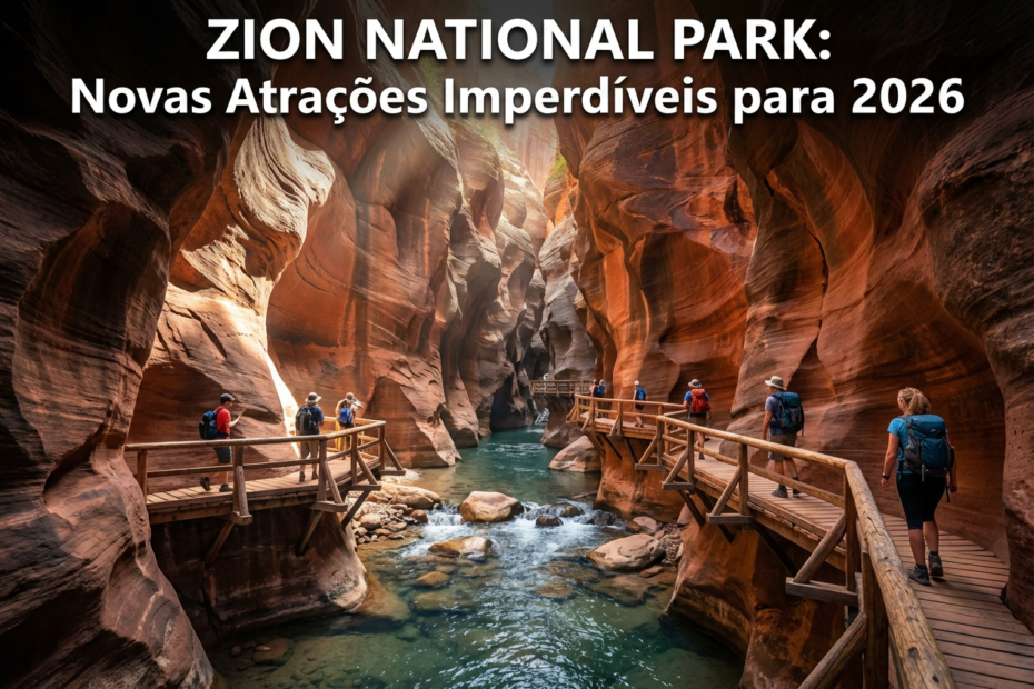 Zion National Park anuncia novas atrações imperdíveis para 2026